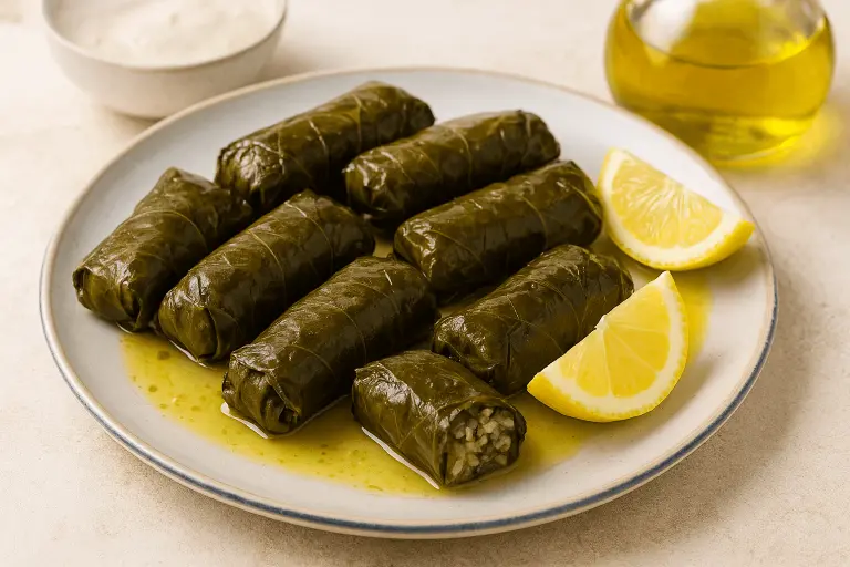 Dolmadakia : les feuilles de vigne farcies à la grecque, symbole d’un art culinaire ancestral