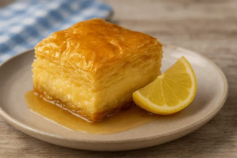 Galaktoboureko : le feuilleté grec au lait et à la semoule qui fond dans la bouche