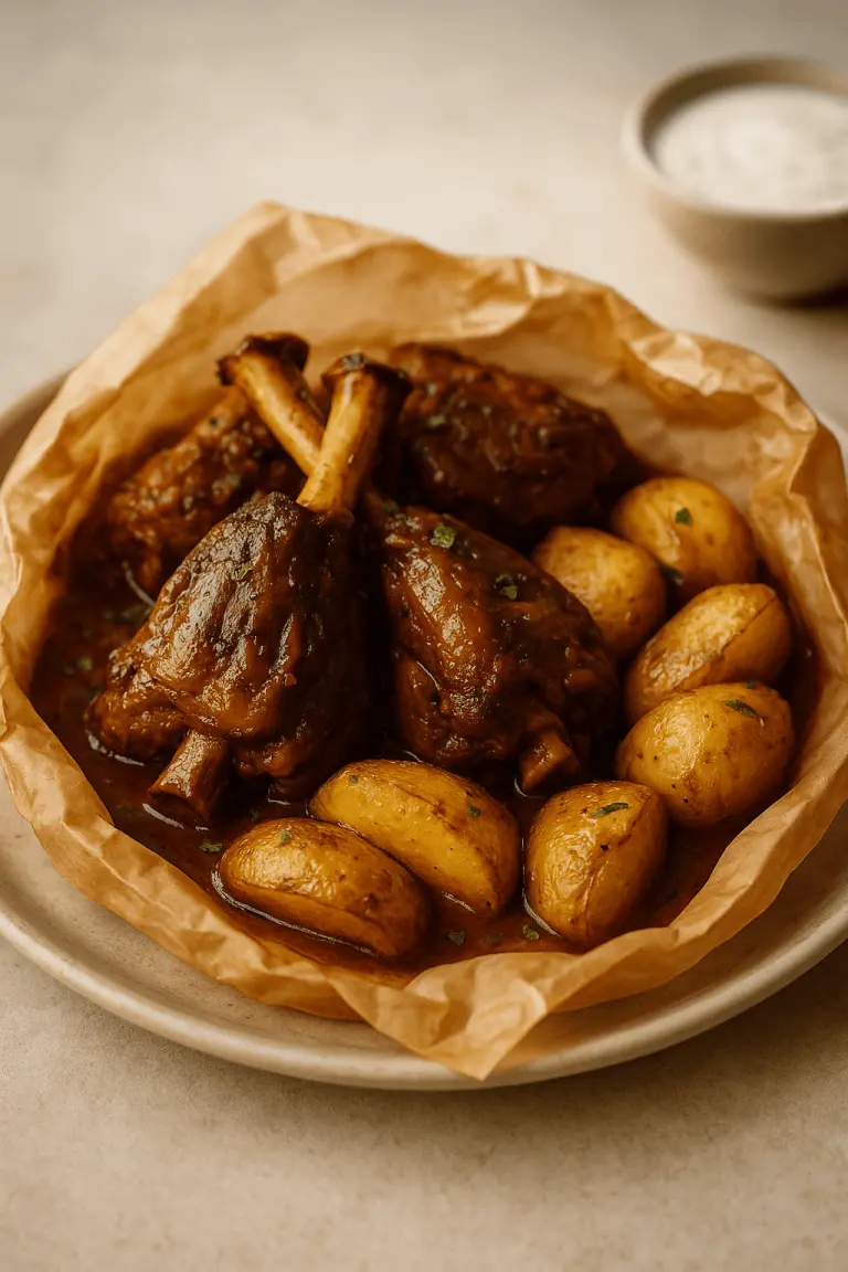 Kleftiko : le secret de l’agneau grec lentement rôti, tendre et parfumé