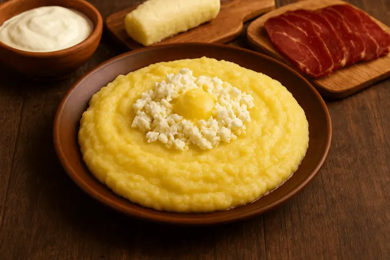 Kacamak : la purée traditionnelle du Monténégro à base de maïs et de pommes de terre