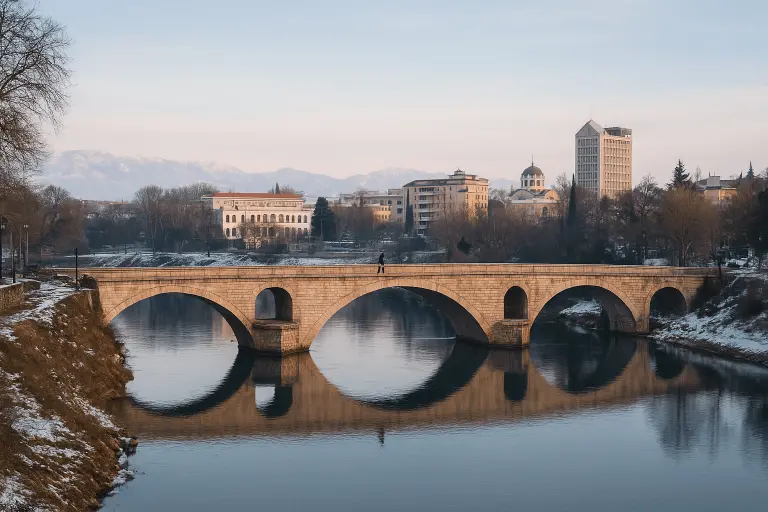 Podgorica en hiver : visites, cafés, nature et douceur du climat