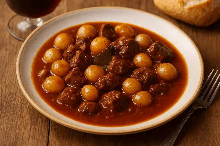 Stifado – Le ragoût grec aux oignons qui réchauffe le cœur