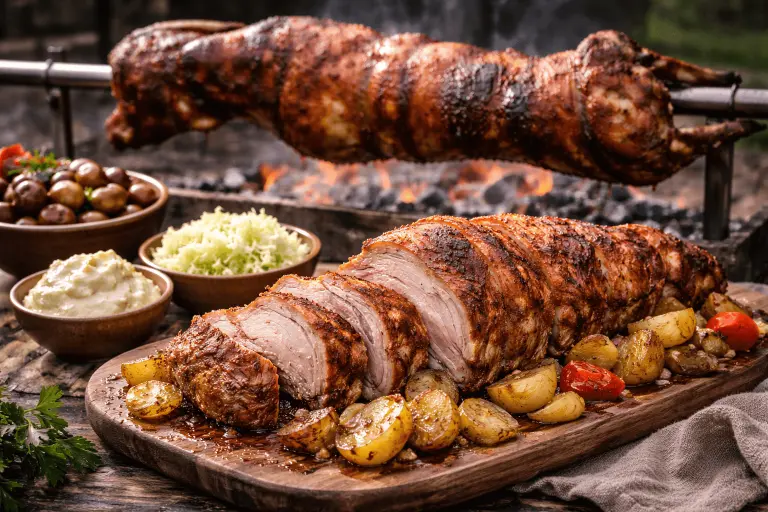 Pečenje : l’agneau ou le porc rôti, roi incontesté des tables balkaniques